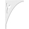 Ekena Millwork Naple Architectural Grade PVC Bracket, 5/8"W X 4 1/2"D X 7"H BKTP01X04X07NA - alternate 2